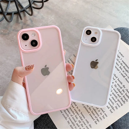 Transparent Silicone Bumper iPhone Case