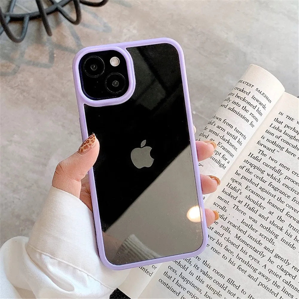 Transparent Silicone Bumper iPhone Case