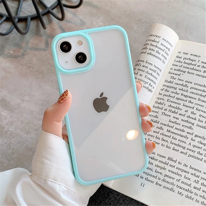 Transparent Silicone Bumper iPhone Case