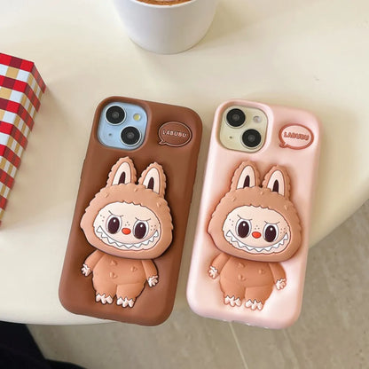 Labubu Silicone iPhone Case