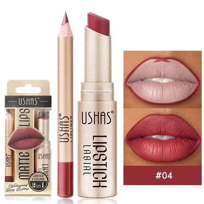 USHAS Matte Lip Kit