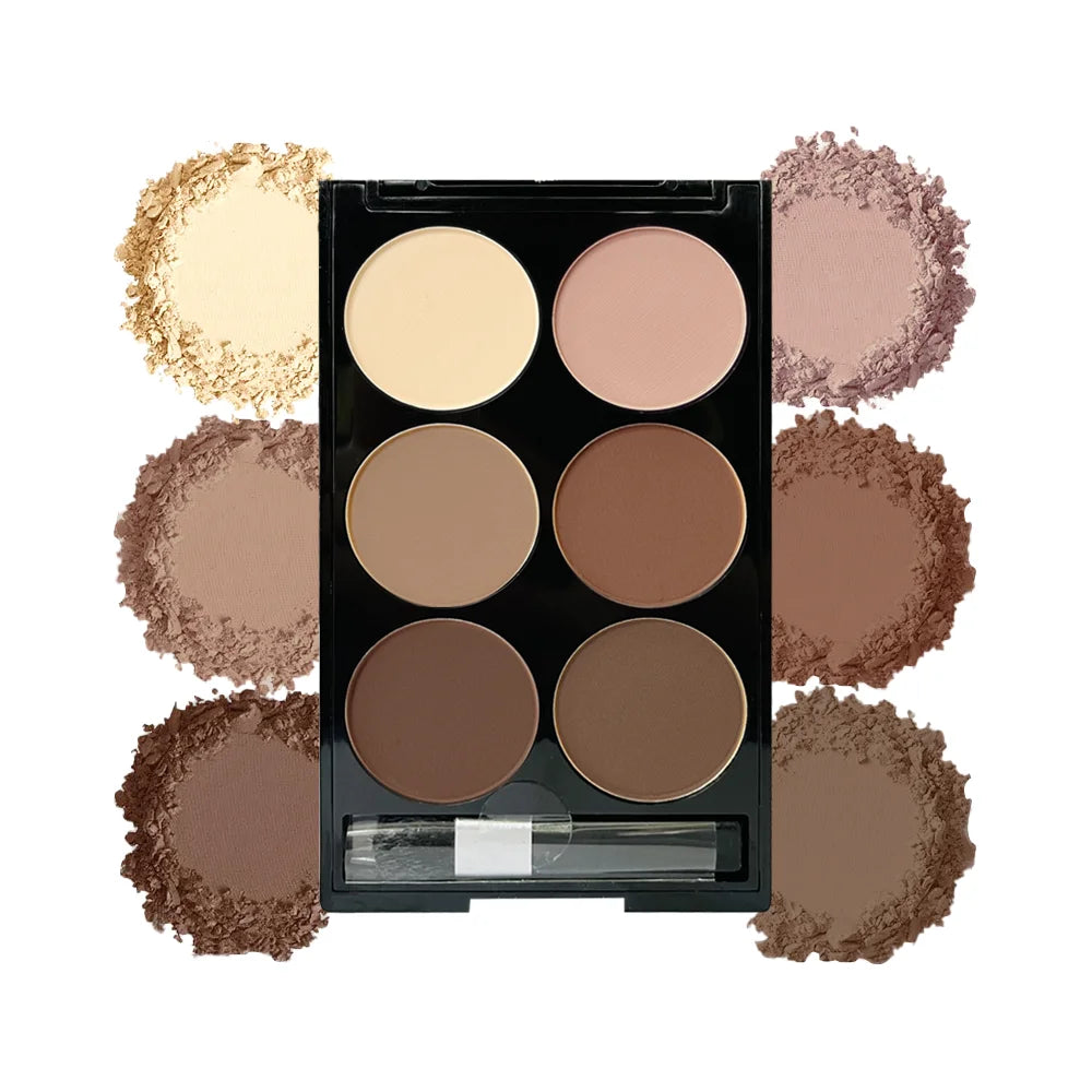 V-Face Powder Contour Palette With Brush