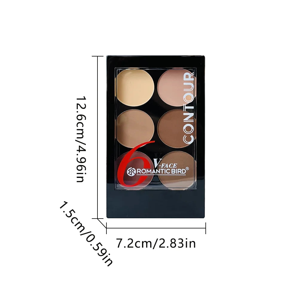 V-Face Powder Contour Palette With Brush