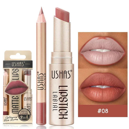 USHAS Matte Lip Kit