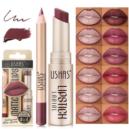 USHAS Matte Lip Kit