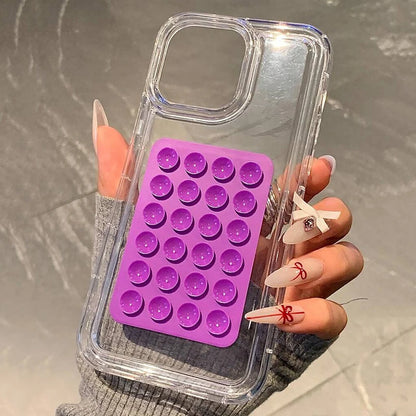 Transparent Suction Cup iPhone Case