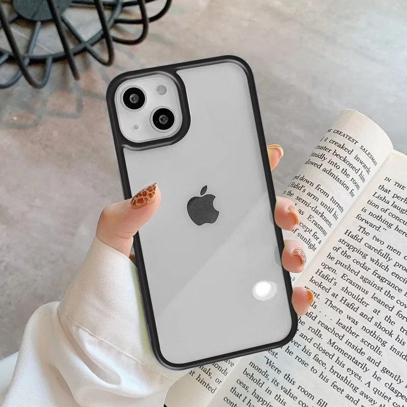 Transparent Silicone Bumper iPhone Case