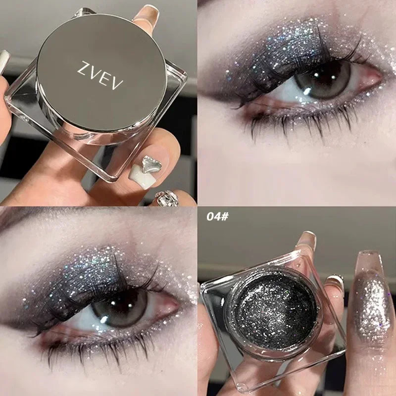 ZVEV Monochrome Glitter Eyeshadow