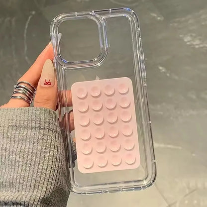 Transparent Suction Cup iPhone Case