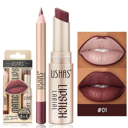 USHAS Matte Lip Kit