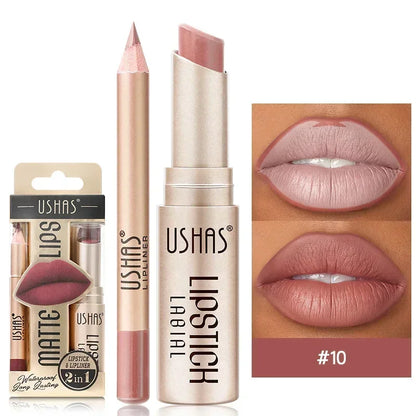 USHAS Matte Lip Kit