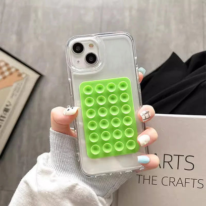 Transparent Suction Cup iPhone Case