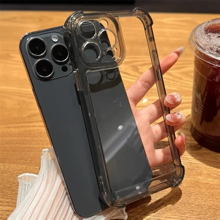 Transparent Soft Bumper iPhone Case