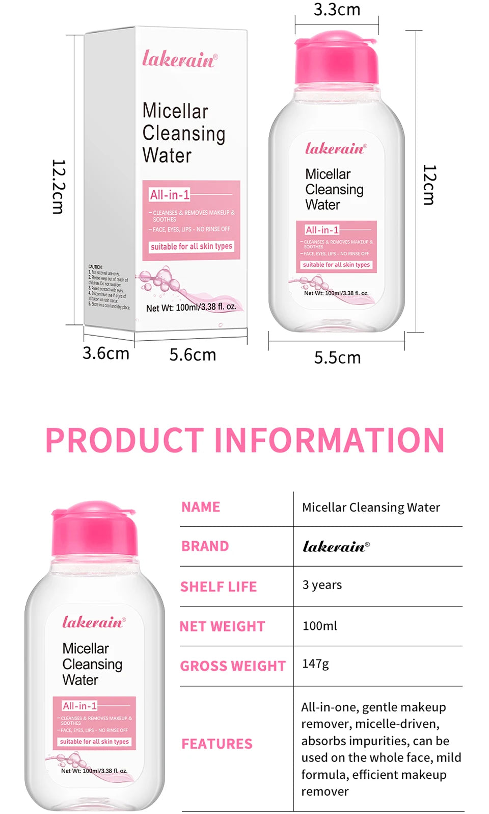 Micellar Cleansing Water