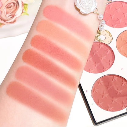 Kiss Mophy Blush Glow Kit Matte Palette