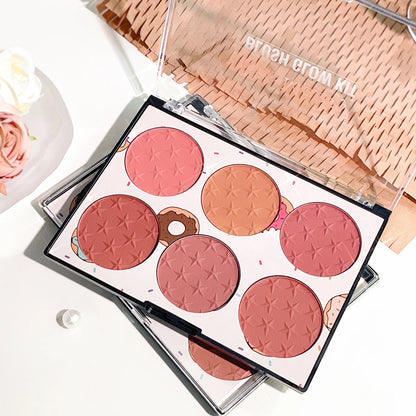 Kiss Mophy Blush Glow Kit Matte Palette